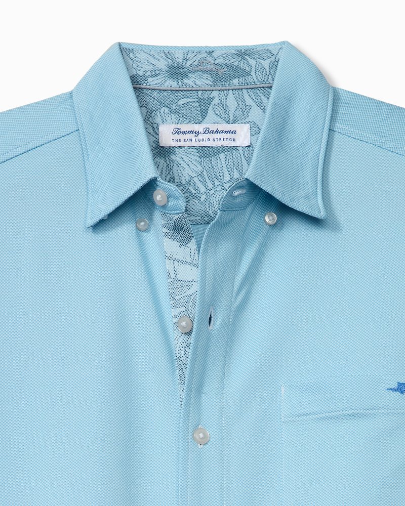 San Lucio Villa Evora 5 O'Clock Stretch Knit Shirt