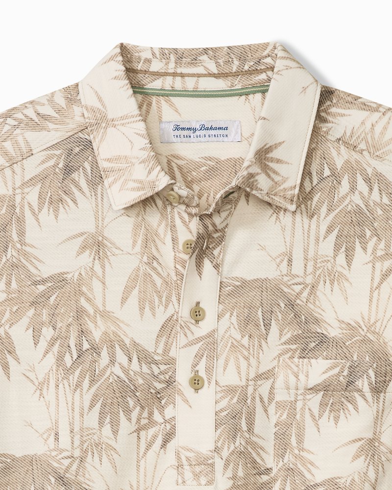 San Lucio Tides Bamboo Stretch Knit Polo