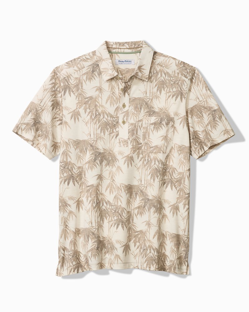 San Lucio Tides Bamboo Stretch Knit Polo