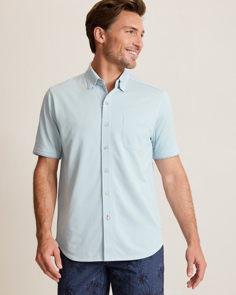 San Lucio Breeze Five O'Clock Stretch Knit Shirt thumbnail 3