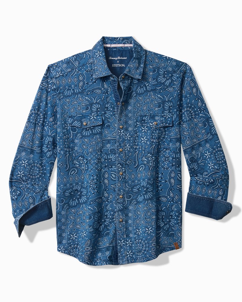 Tommy Bahama x Stetson Bandana Bay Long-Sleeve Shirt