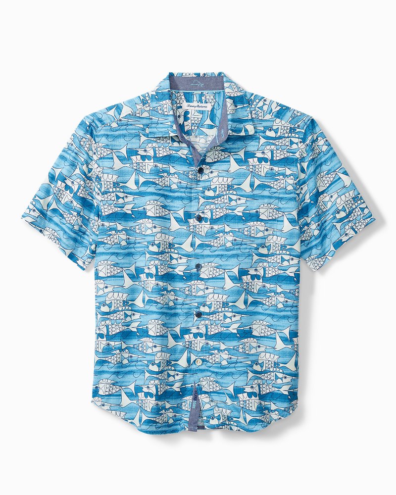 tommy bahama fish shirt
