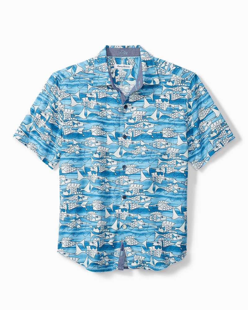 tommy bahama blue shirt