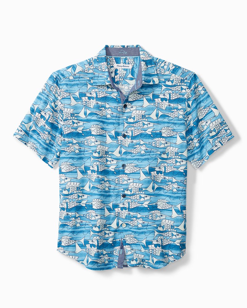 tommy bahama blue shirt