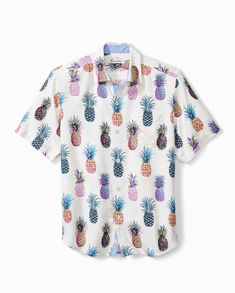 Pop Art Pineapple Camp Shirt