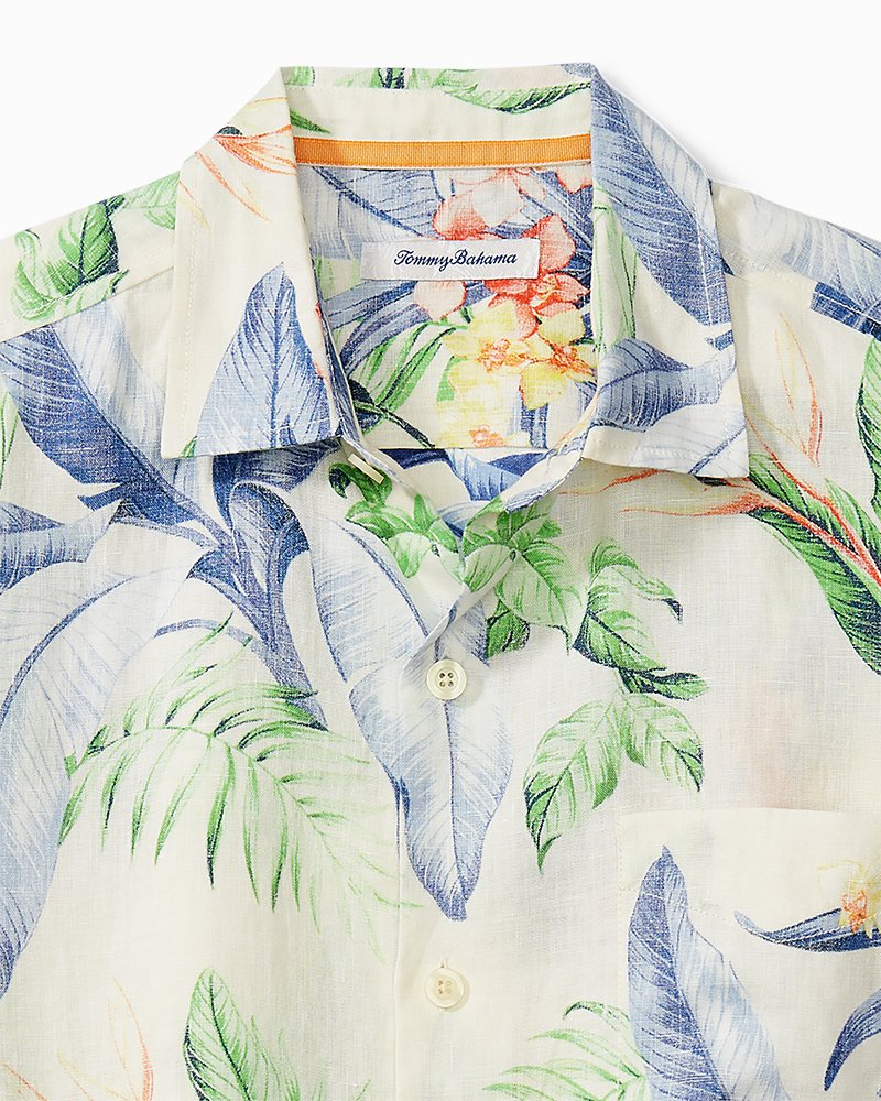 Tommy Bahama IslandZone Soriano Fronds Short Sleeve Woven Camp Shirt |  Dillard's