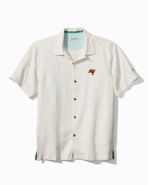 NFL Tropical Tailgate Silk Camp Shirt