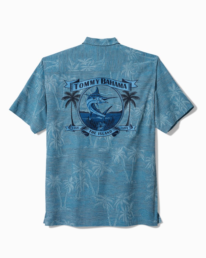 Jumping Marlin Panelback Camp Shirt