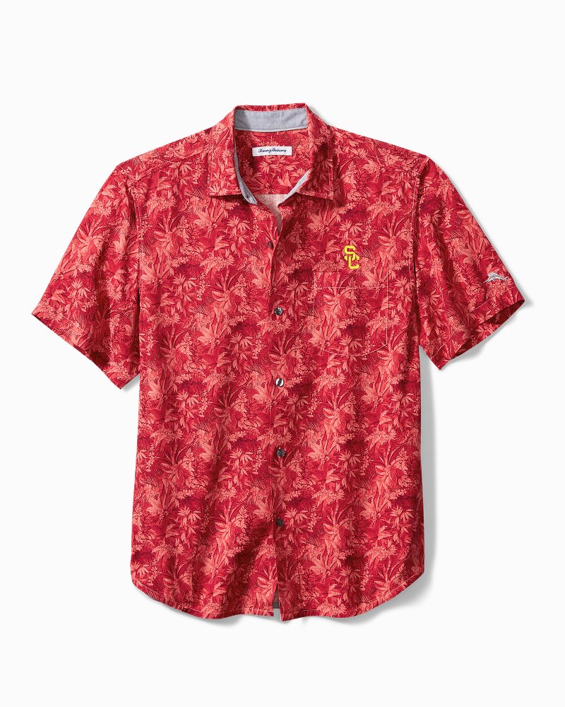 red tommy bahama shirt