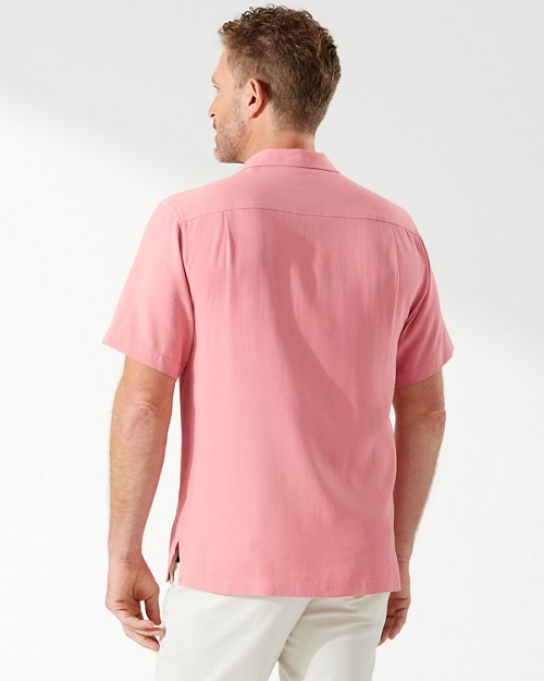 Tommy Bahama Shell-Tastic Short Sleeve Button Down Shirt 