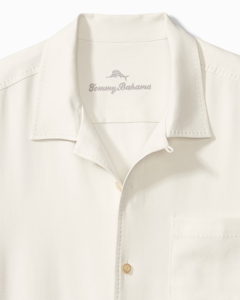 Men's Tommy Bahama Cream Cal Bears Paradise Fly Ball Camp Button-Up Shirt