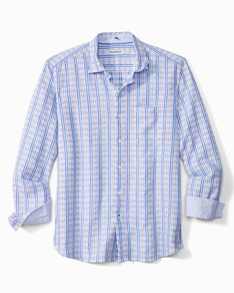 tommy bahama men's long sleeve linen shirts