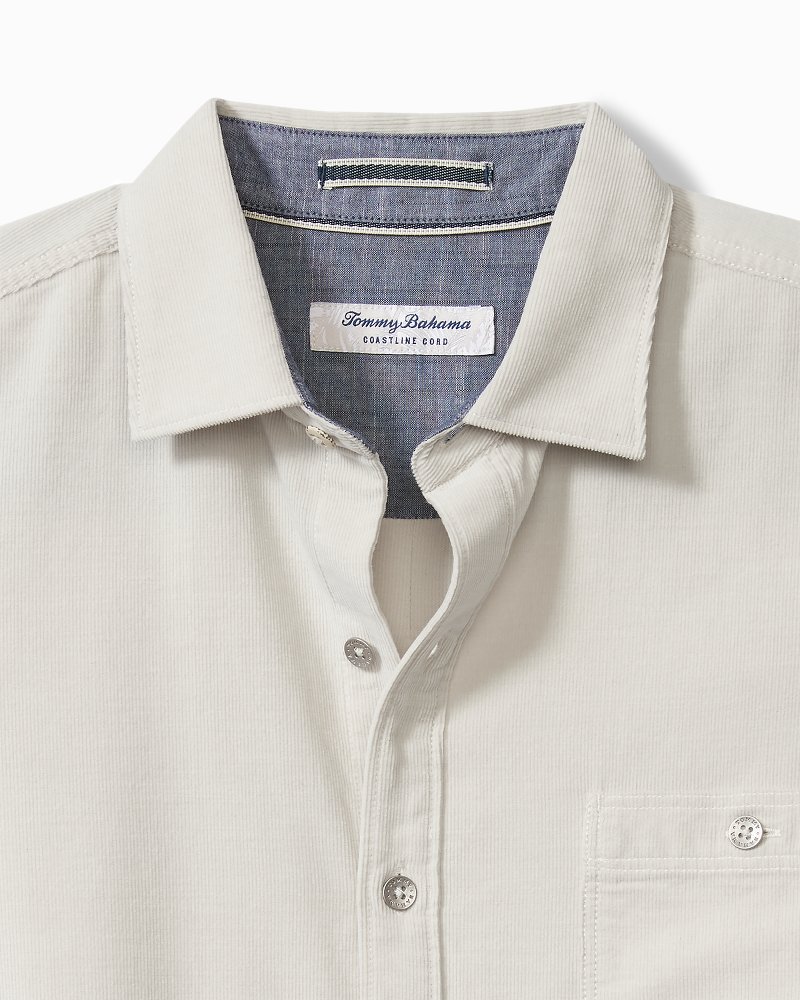 Tommy Bahama Long Sleeve Solid Cord Shirt