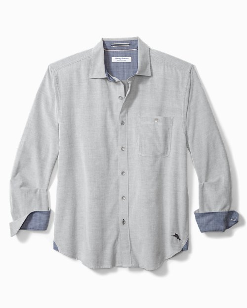 NWT Tommy Bahama Long Sleeve Blue Check Shirt Mens XLT 2XB 2XT 3XB Button NEW 
