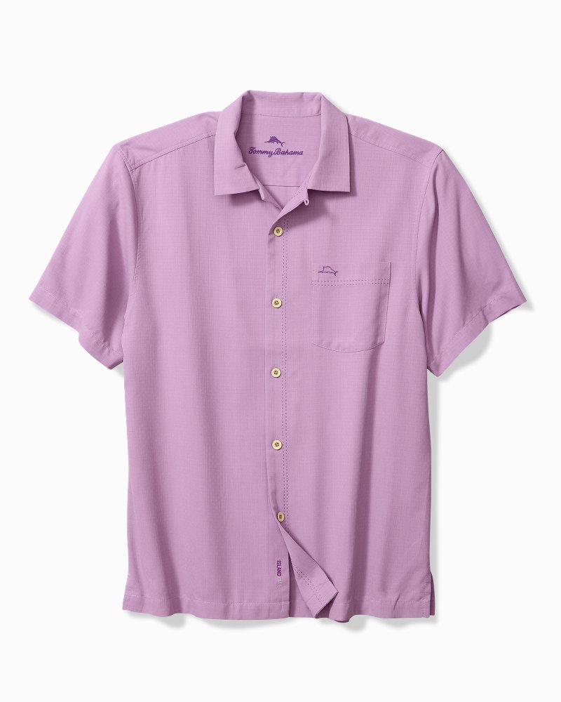 Coastal Breeze Check IslandZone® Camp Shirt