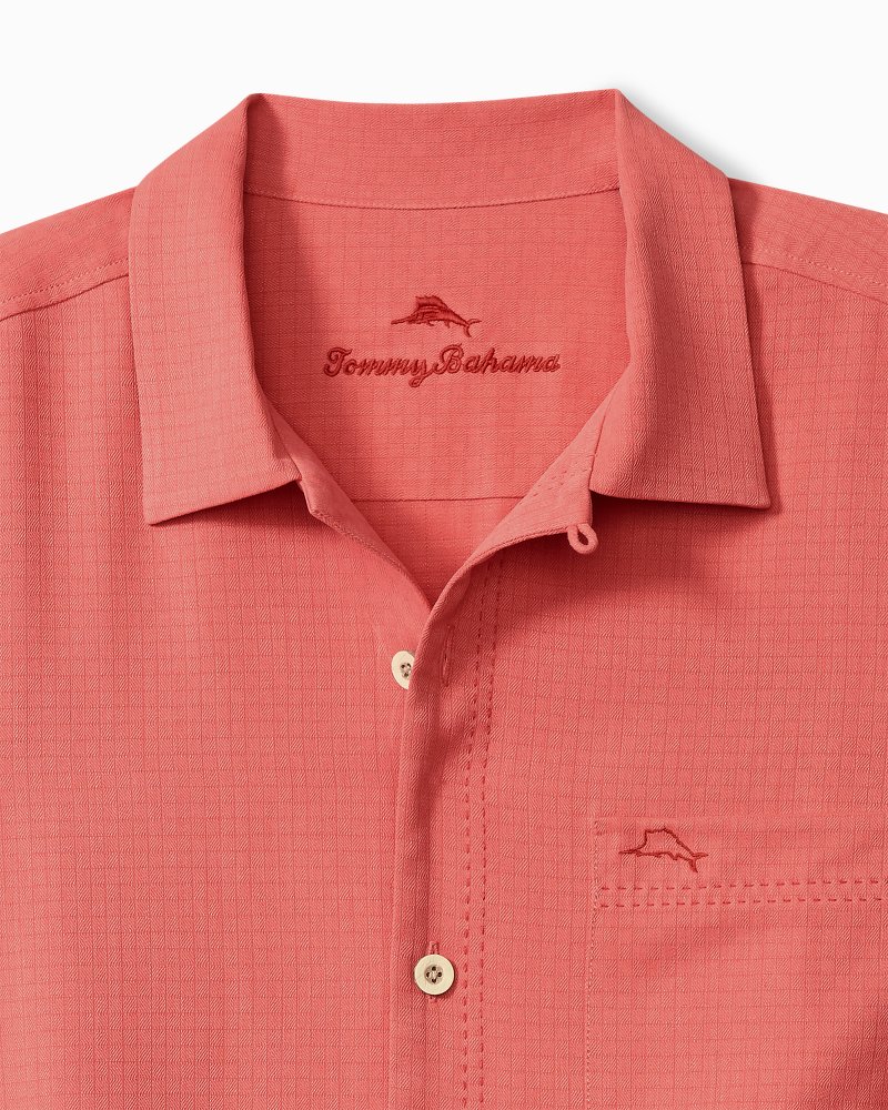 Coastal Breeze Check IslandZone Camp Shirt