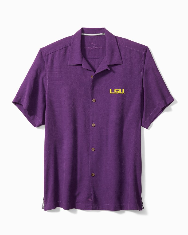 Collegiate Tropic Isles Silk Camp Shirt