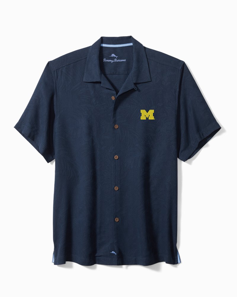 Collegiate Tropic Isles Silk Camp Shirt