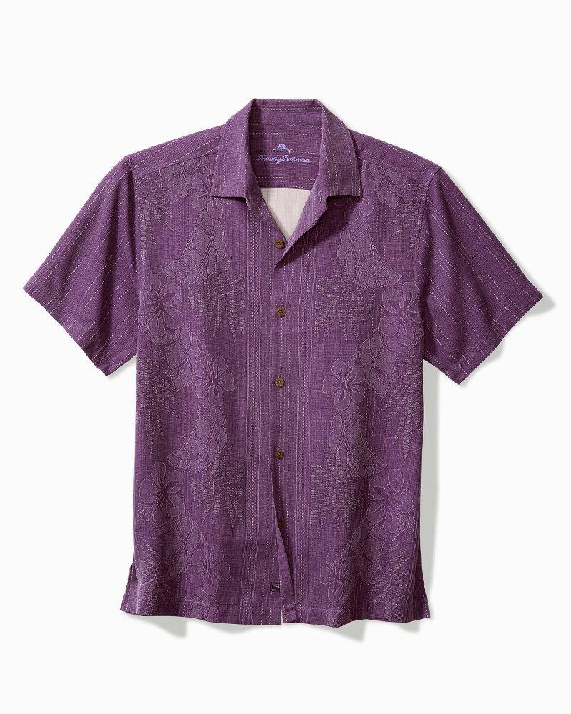 Blue Fin Distillery Silk Camp Shirt