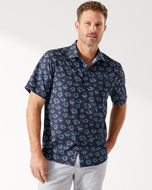 Tommy Bahama ~ Flora Fiesta Men's Hawaiian Silk Camp Shirt $60 NWT 
