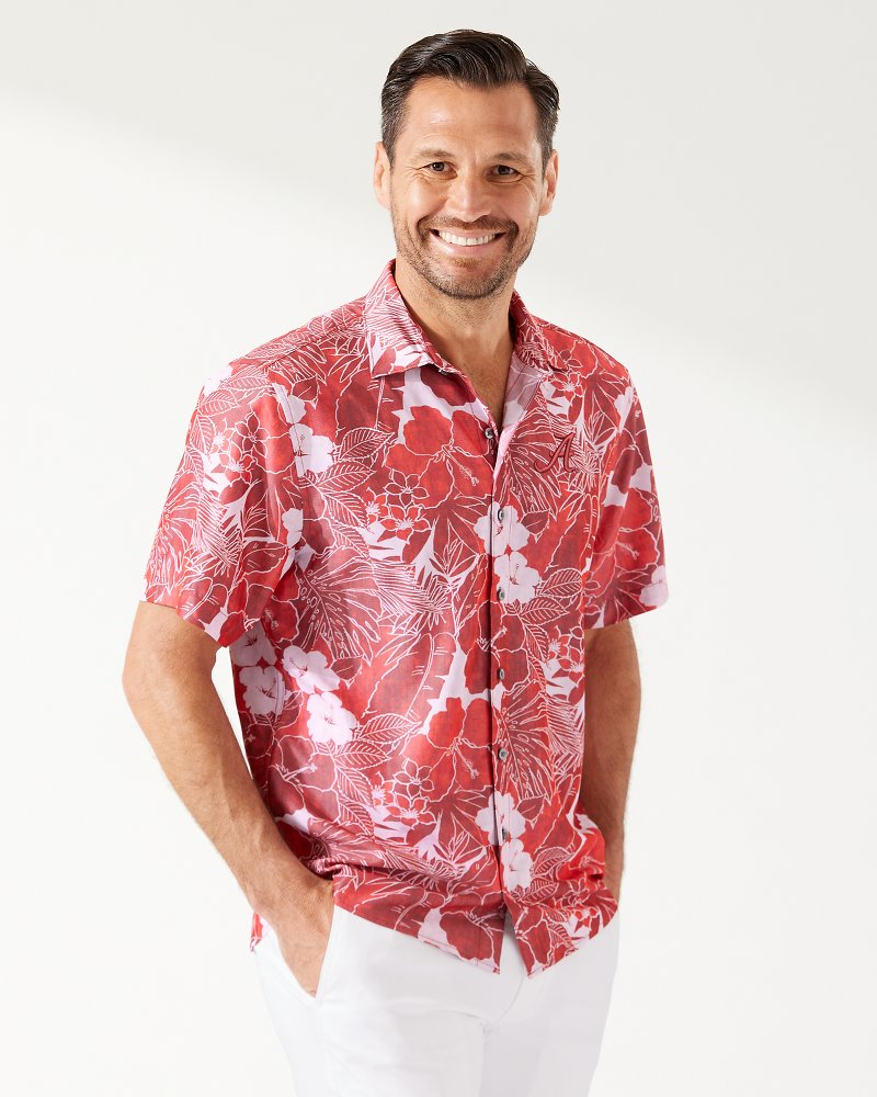 Collegiate Coconut Point Playa Flor Camp Shirt