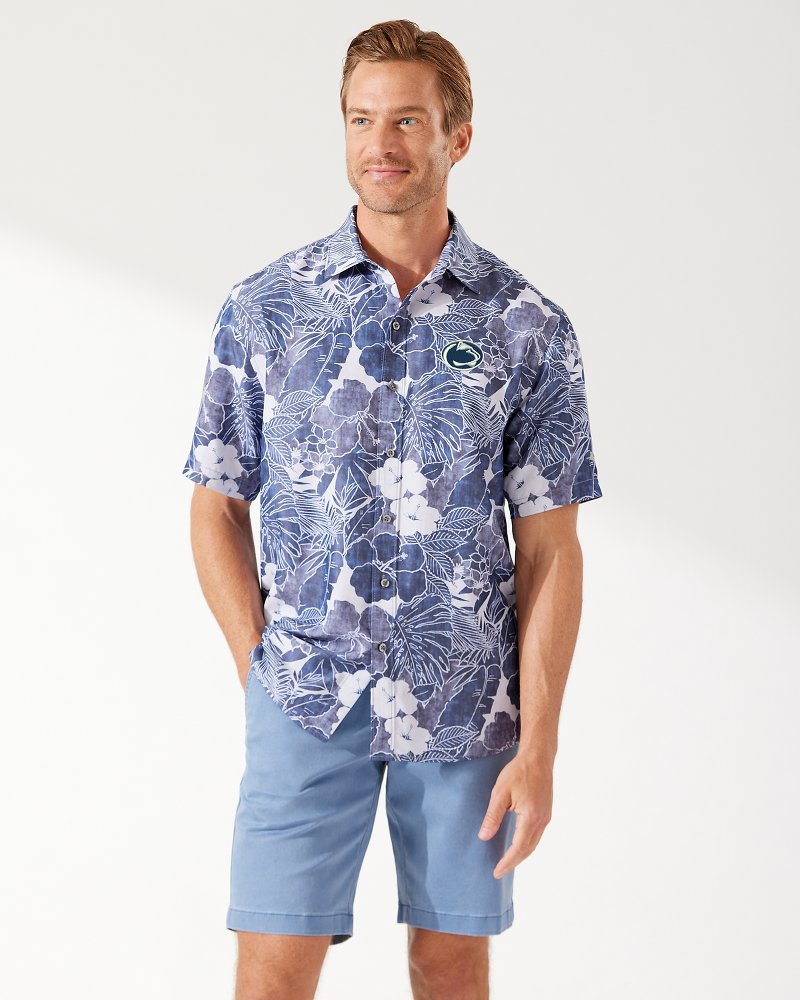 Collegiate Coconut Point Playa Flor Camp Shirt