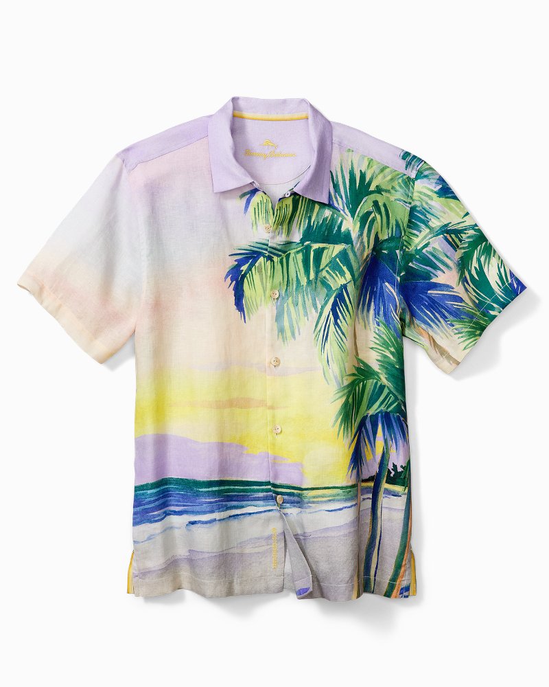 Tommy Bahama - Hawaiian Silk Shirt 2XL - Twig Pencils • Re