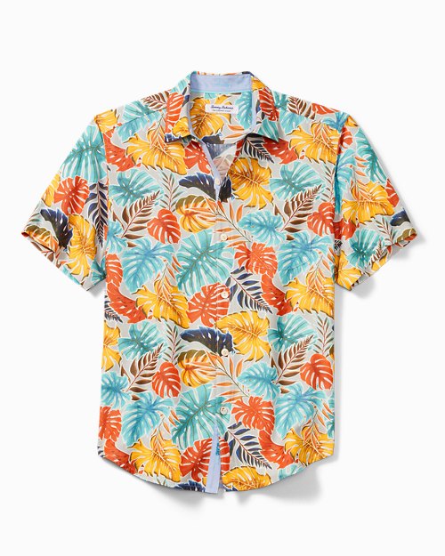 Coconut Point Fronds Mosaic IslandZone® Camp Shirt