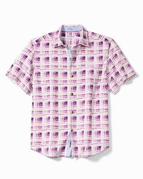 Echo Beach Tiles IslandZone® Silk Camp Shirt
