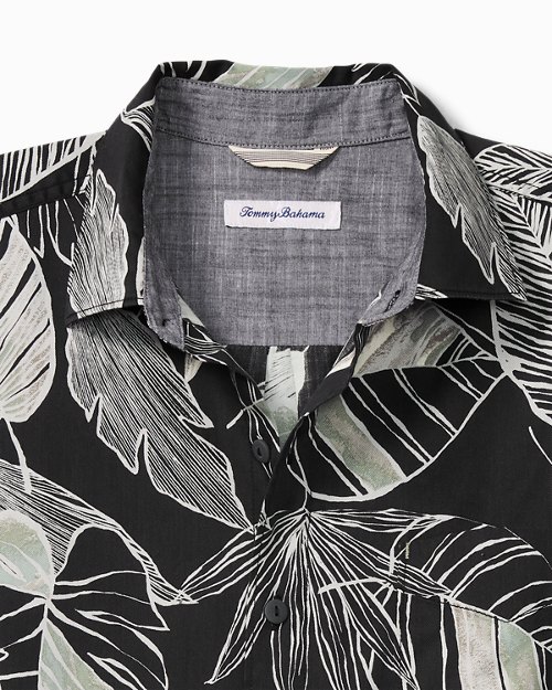 Tommy Bahama Harrison Cord Pebble Gray Mens Button up L/S Shirt NWT $135 