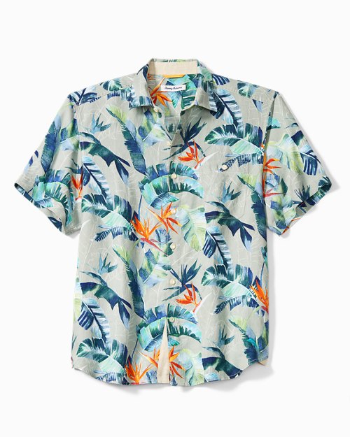 Sunnyvale Blooms Linen Camp Shirt