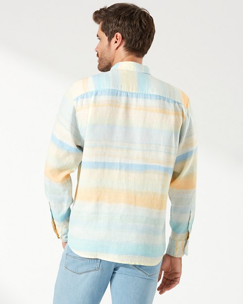 Sun Harbor Stripe Linen Shirt
