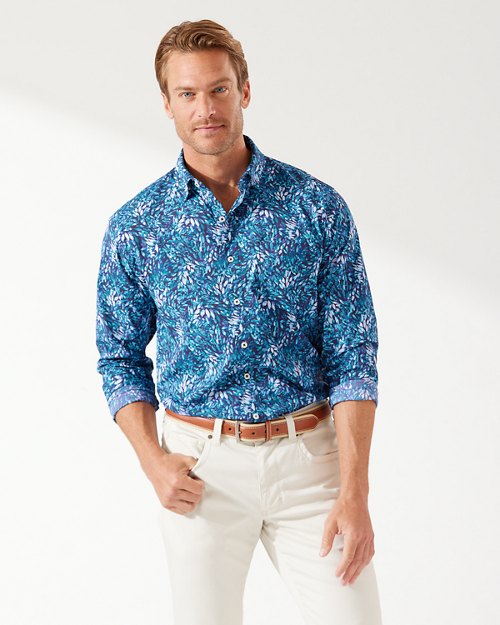 Siesta Key Azul Fronds IslandZone® Shirt