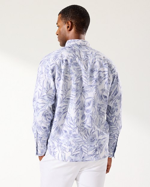 Monarch Bay Long-Sleeve Linen-Blend Shirt