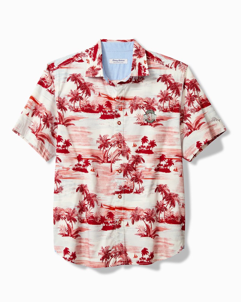 Collegiate Tropical Horizons Short-Sleeve Shirt