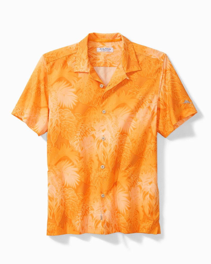 Bahama Coast Luminescent Fronds Short-Sleeve Shirt