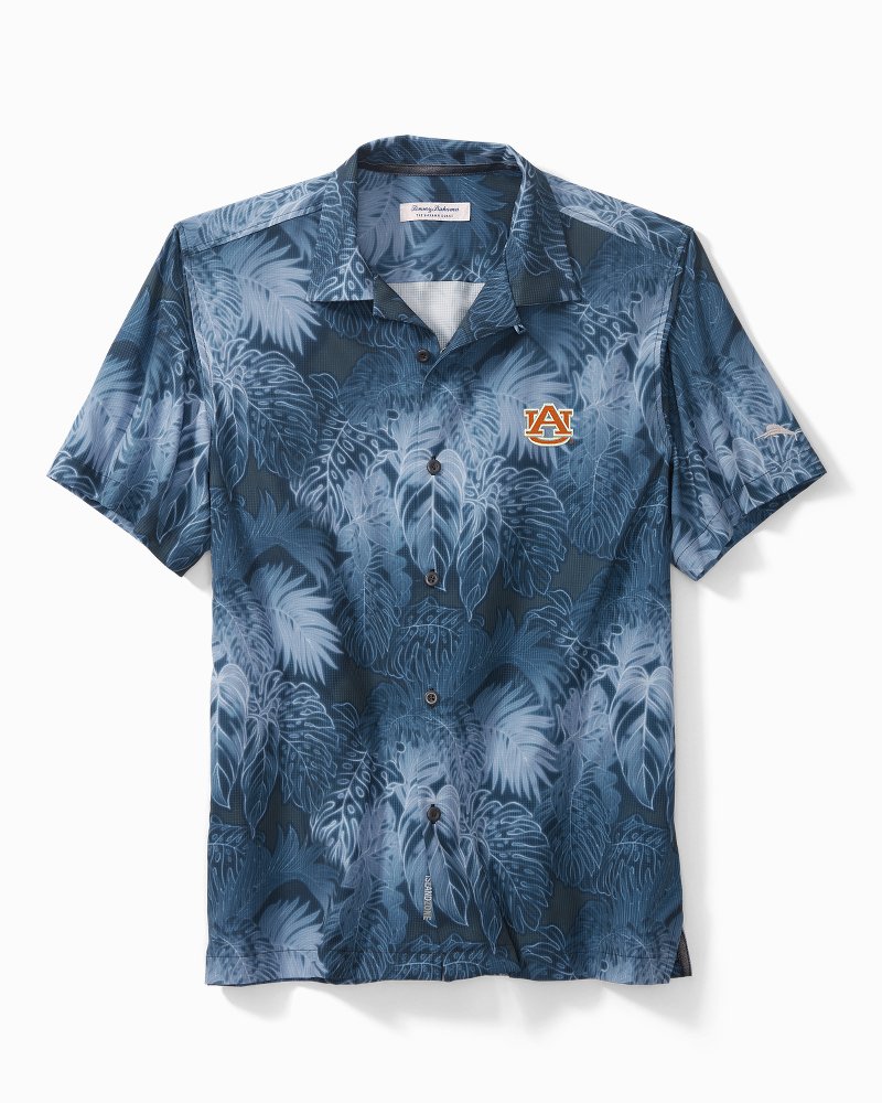 Collegiate Bahama Coast Luminescent Fronds Camp Shirt