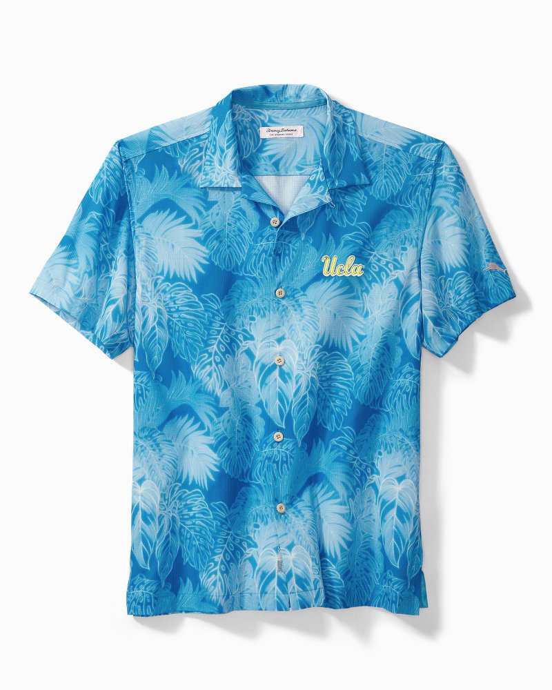 Collegiate Bahama Coast Luminescent Fronds Short-Sleeve Shirt