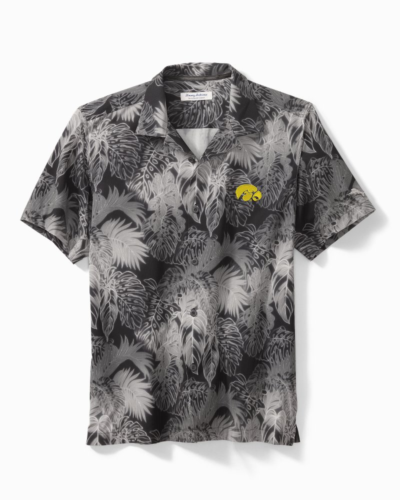 Collegiate Bahama Coast Luminescent Fronds Short-Sleeve Shirt