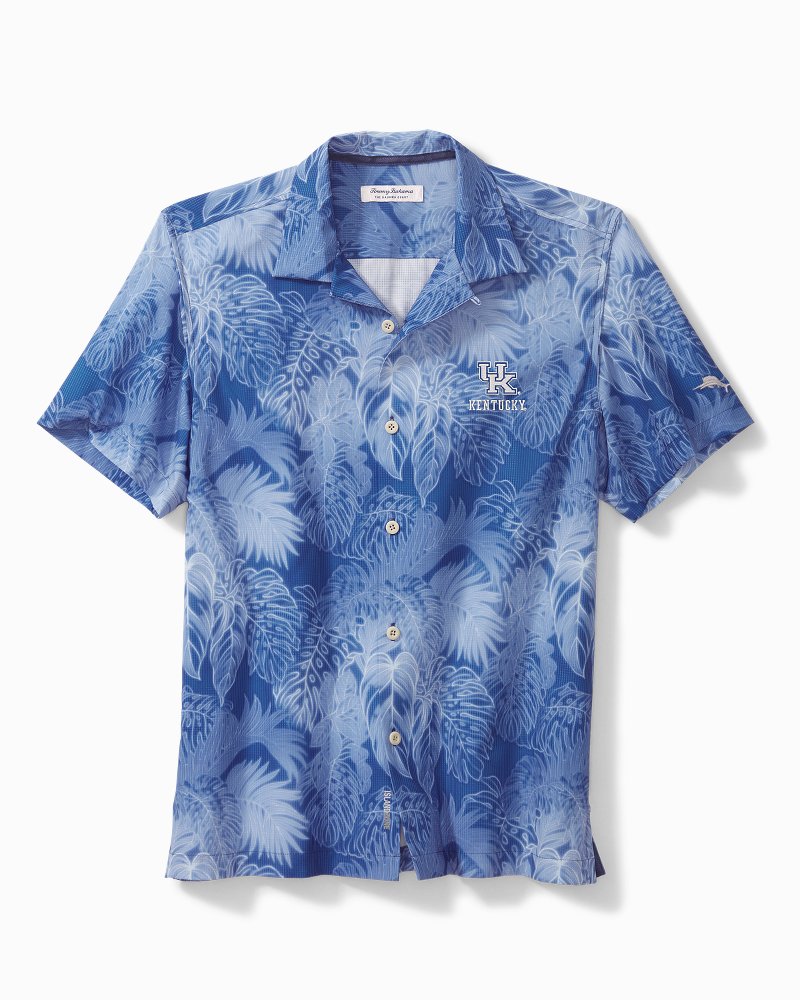 Collegiate Bahama Coast Luminescent Fronds Short-Sleeve Shirt