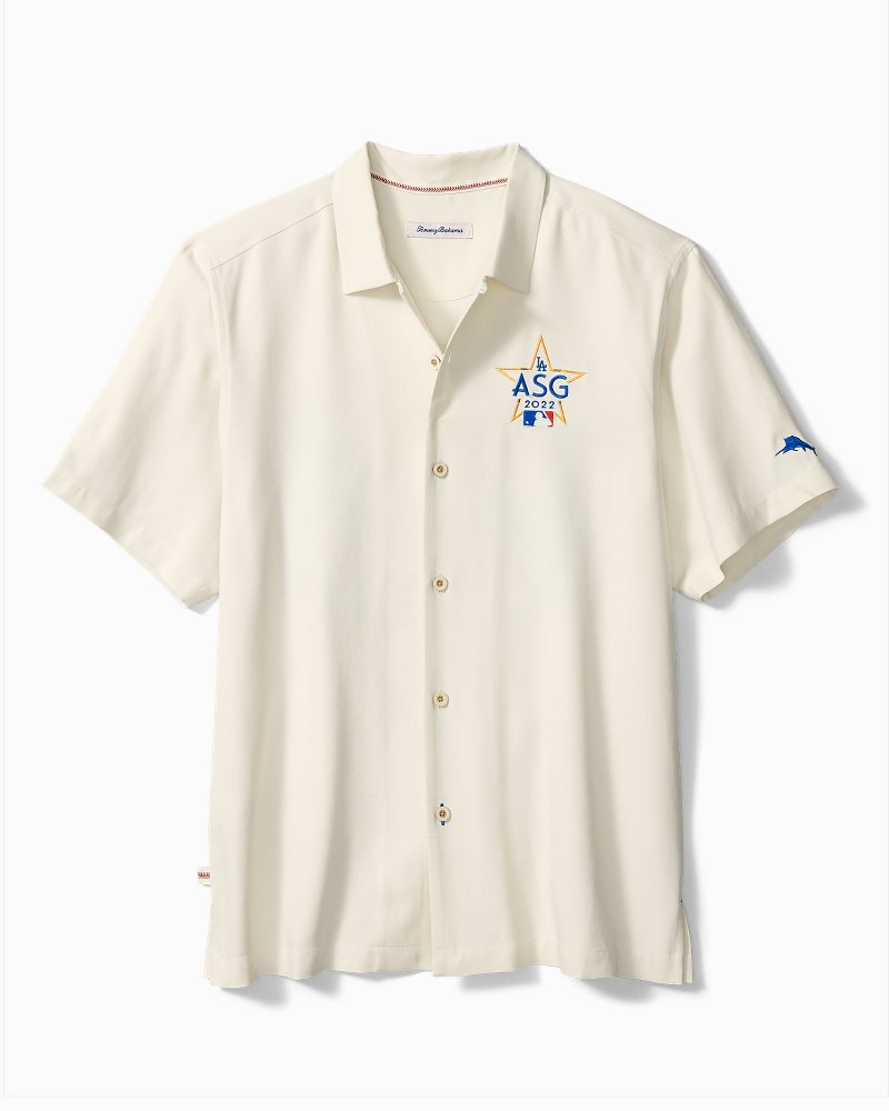 NWT Men's Tommy Bahama Los Angeles Dodgers All Star Game 2022 Silk Camp  Shirt XL