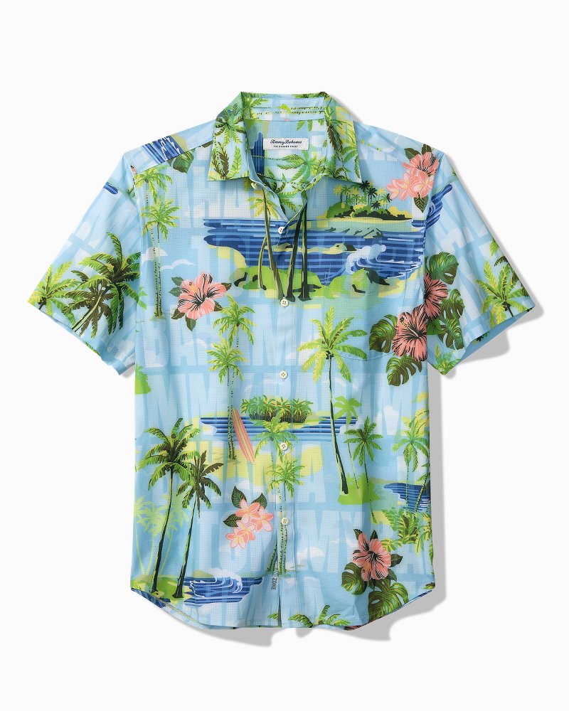 Bahama Coast Aqua Shores IslandZone® Camp Shirt