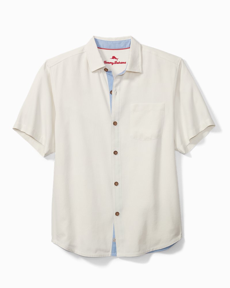 In-Flight Happy Hour Silk Camp Shirt