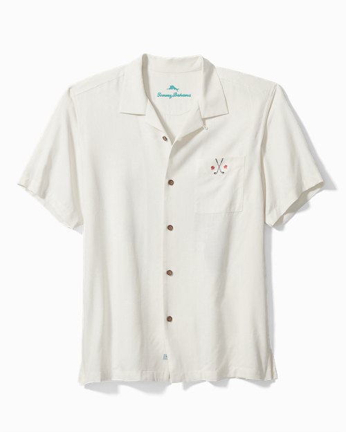Course Is Calling Silk Camp Shirt