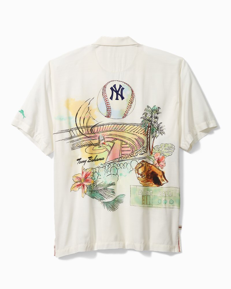 New York Yankees Highlights Tropical Summer Hawaiian Shirt - Binteez