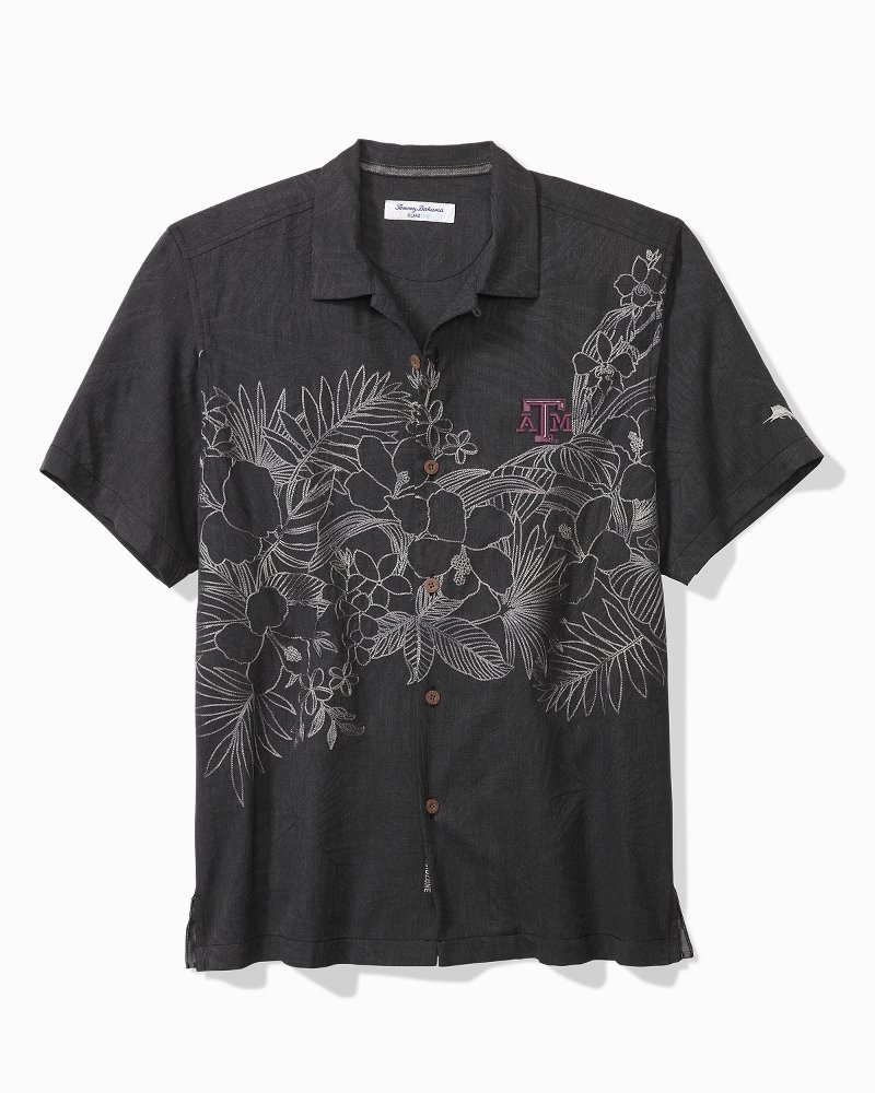 Texas A&M Aggies Tommy Bahama Castaway Game Camp Button-Up Shirt