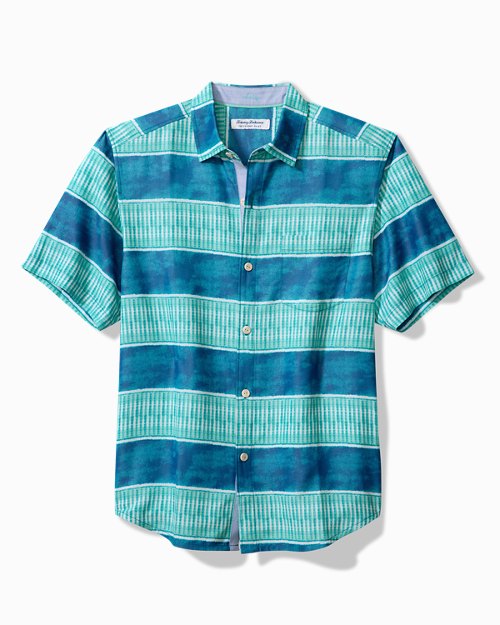Coconut Point Rivera Stripe IslandZone® Camp Shirt