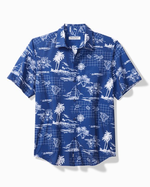 Bahama Coast Azule Treasure IslandZone® Short-Sleeve Shirt