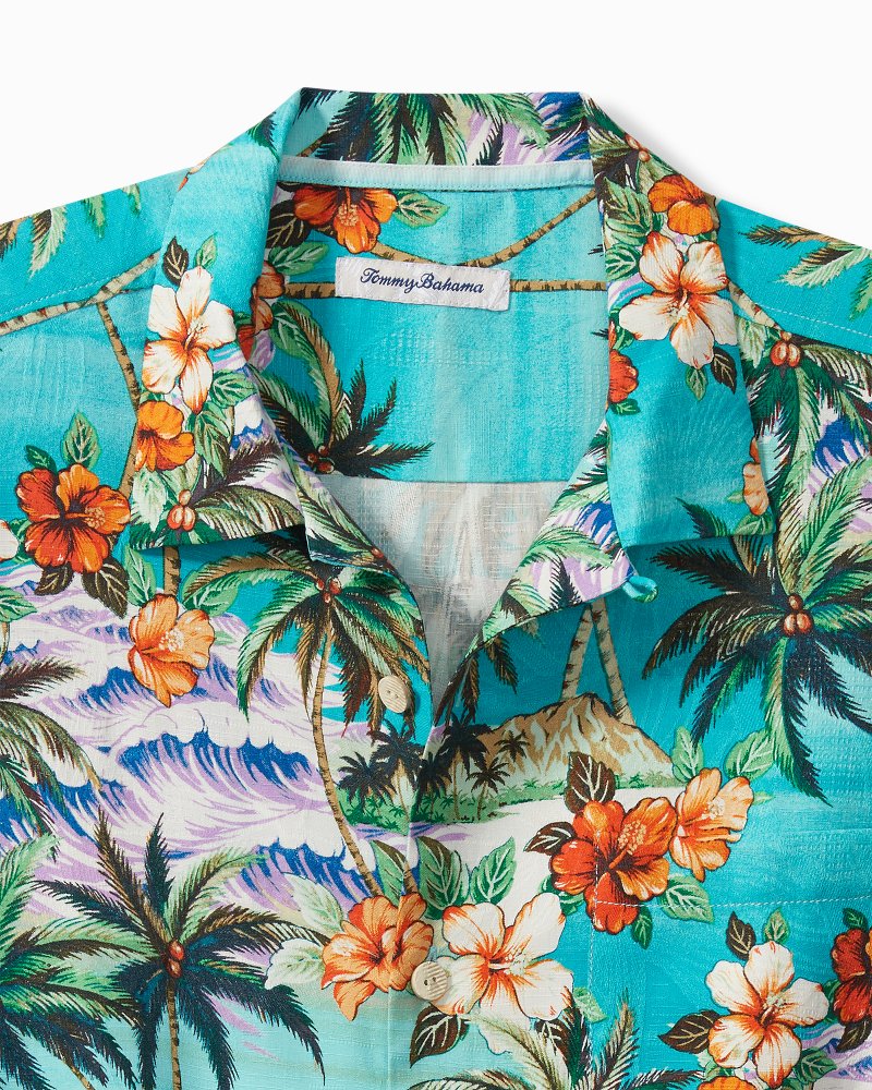 Buy Hawaiian Shirt Tommy Bahama Mens Large Short Sleeve Online in