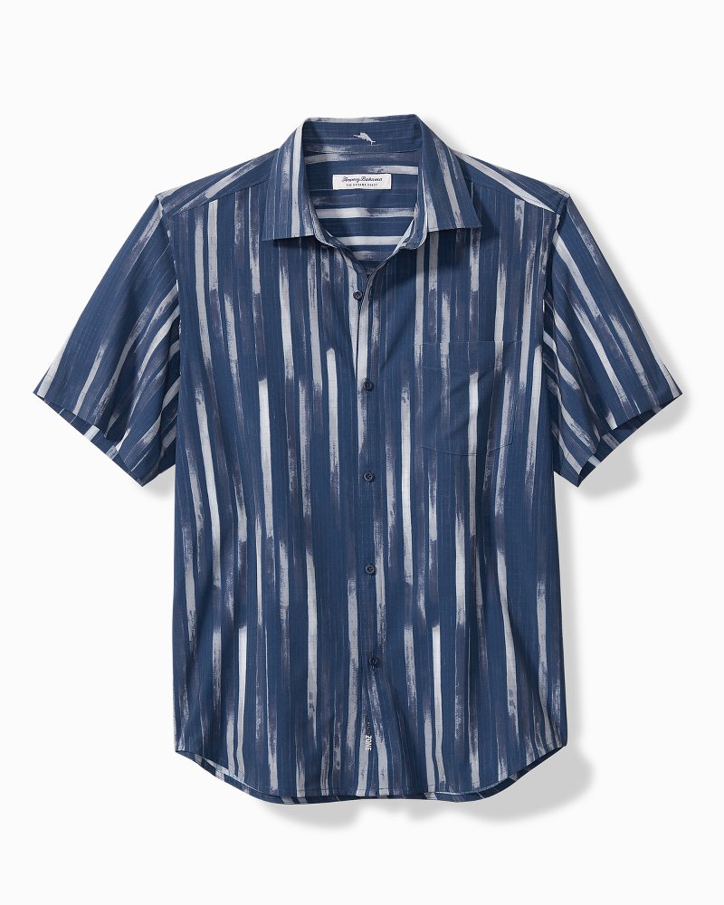 Tommy Bahama IslandZone Bahama Coast Nuevo Fronds Short Sleeve Woven Shirt, Mens, 2XL, Julius